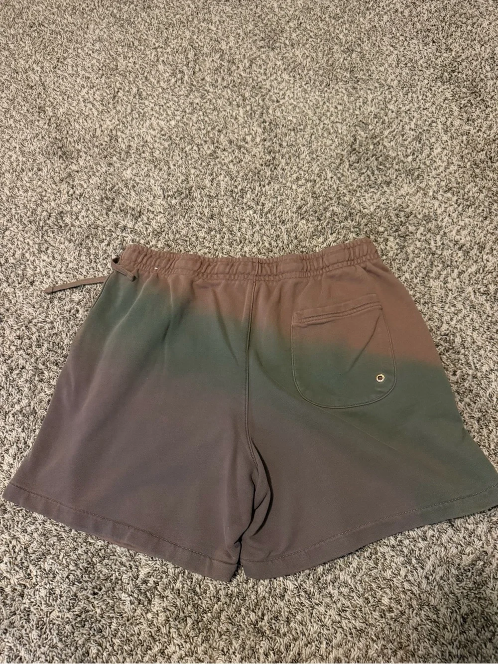 Nike ombre sweat shorts